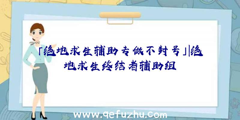 「绝地求生辅助专做不封号」|绝地求生终结者辅助组